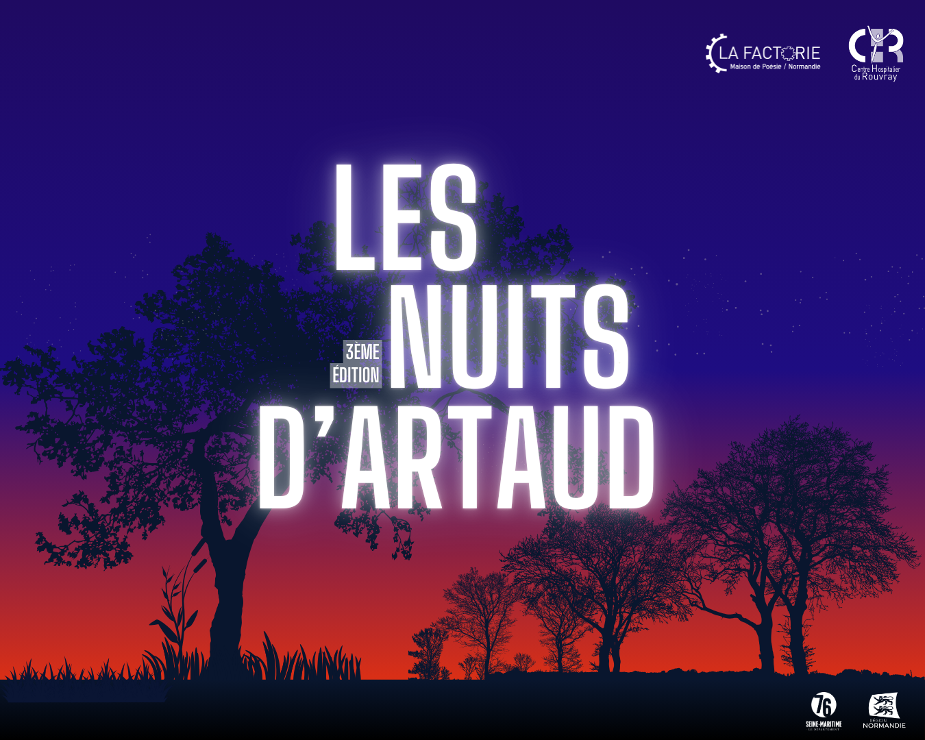Affiche Nuits d'Artaud 2026
