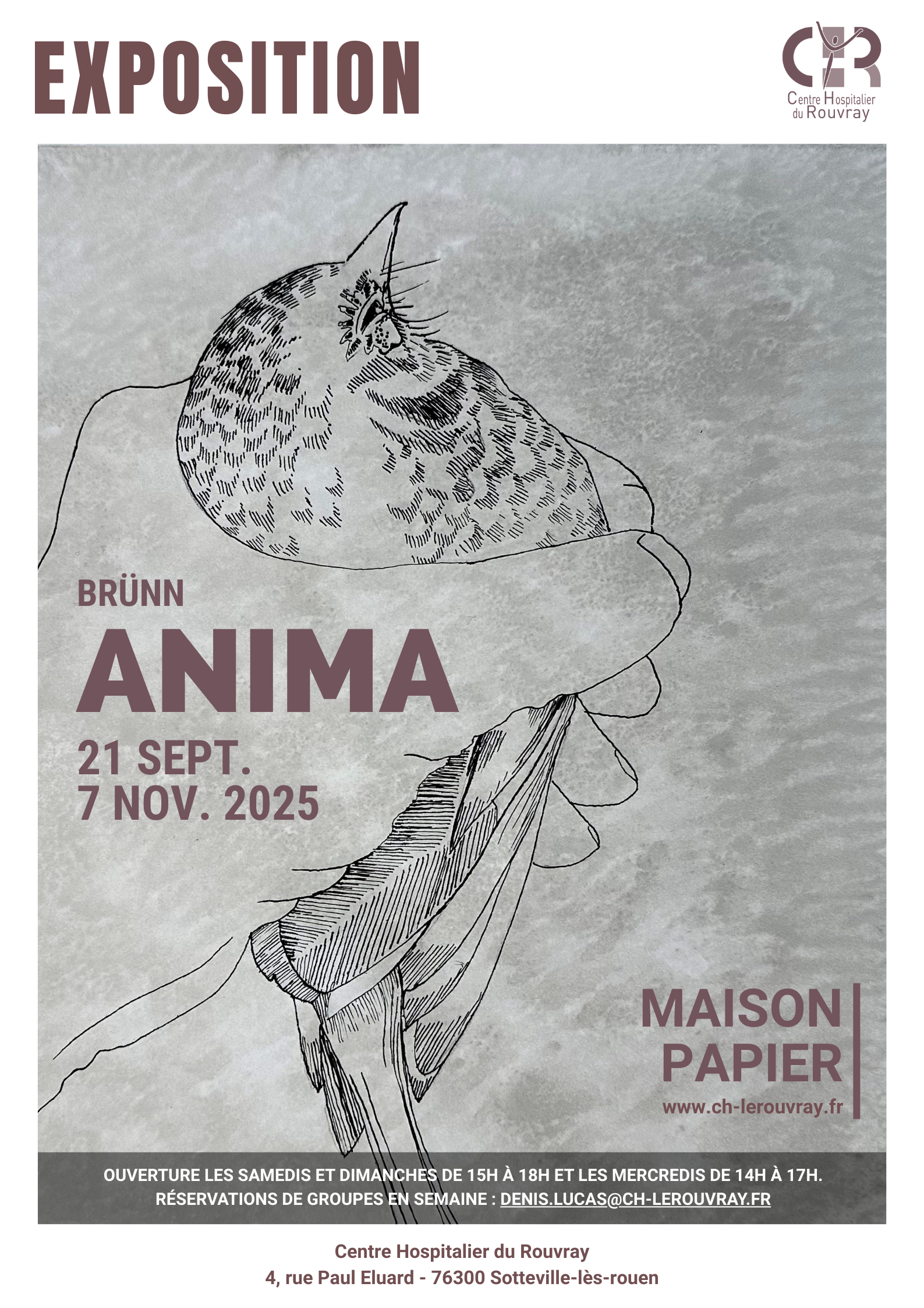 Affiche Exposition Anima