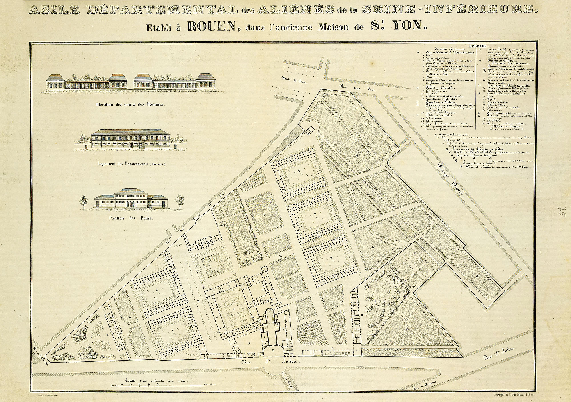 Photo archive plan Saint-Yon