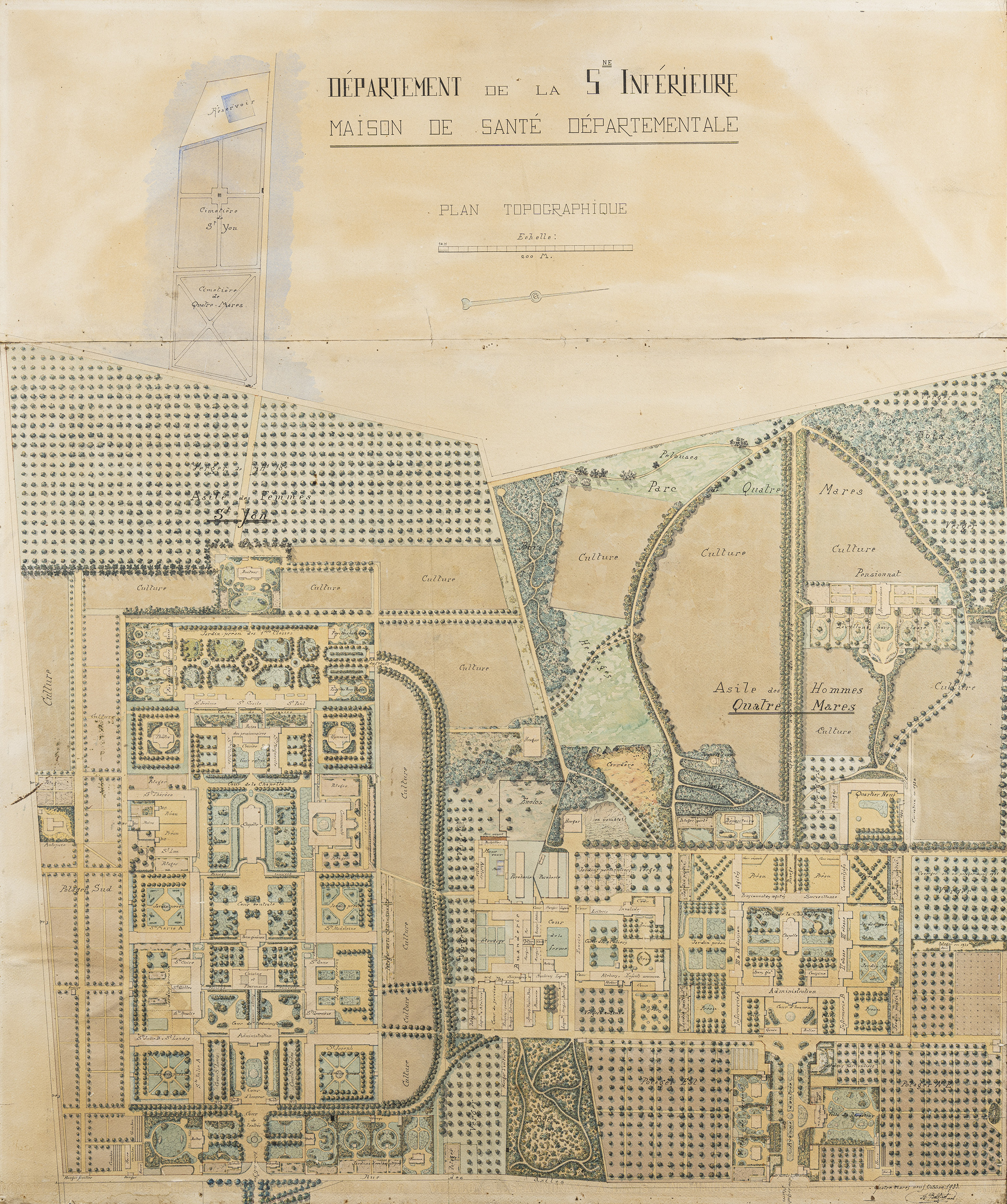 Photo plan 1933