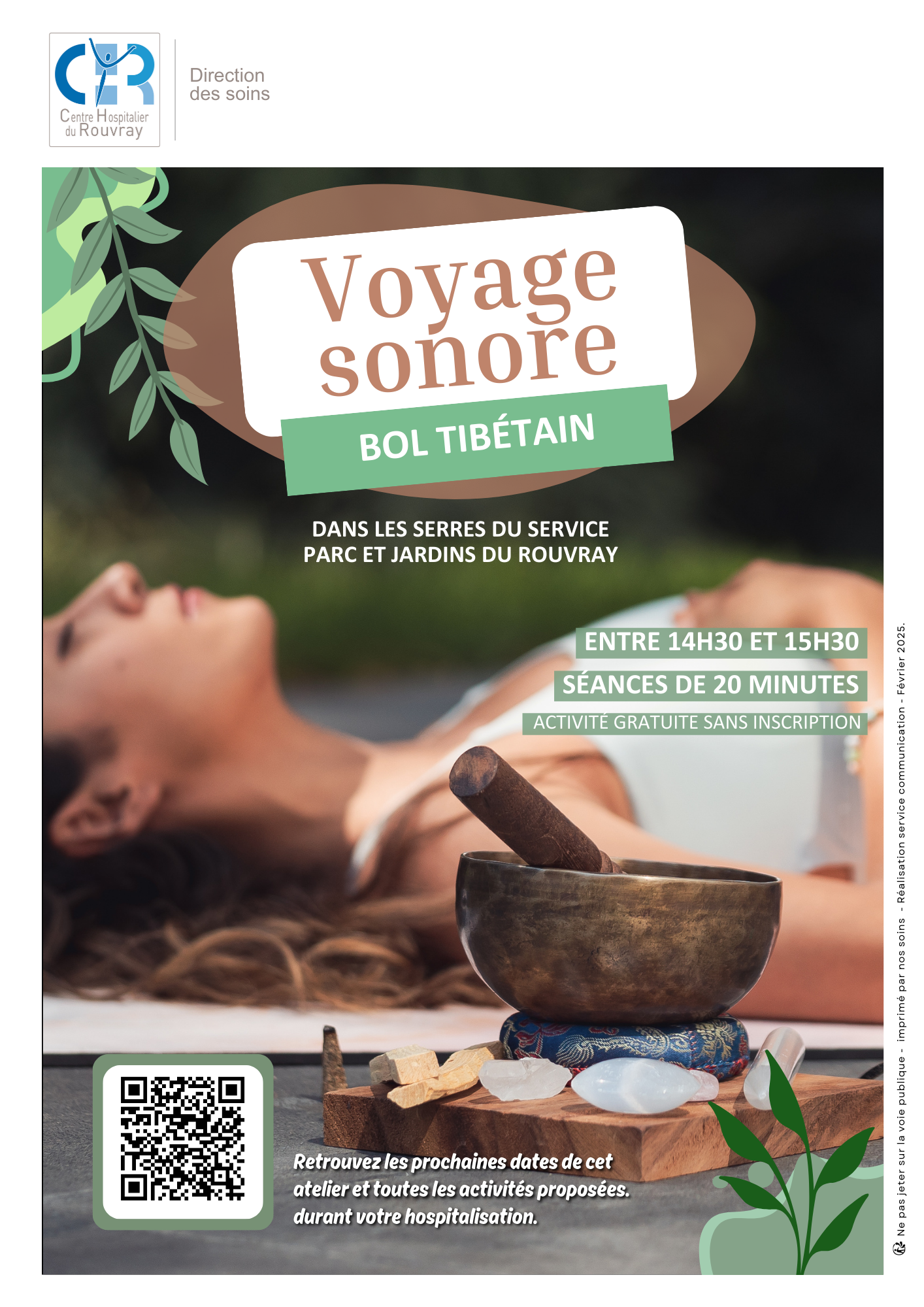 Affiche Voyage sonore Bol Tibétain